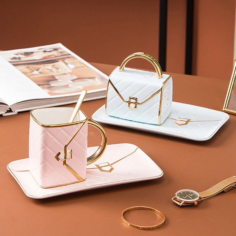 50% OFF | BagMug™ - Creative 320ml Handbag-Shaped Mug [Last Day Sale]