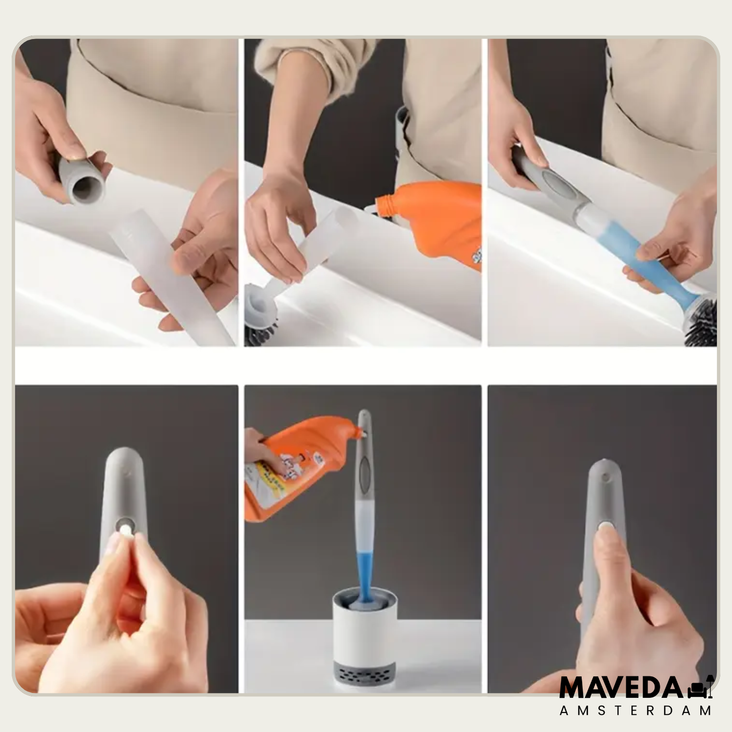 CleanDrop - The smart solution for a hygienically clean toilet!