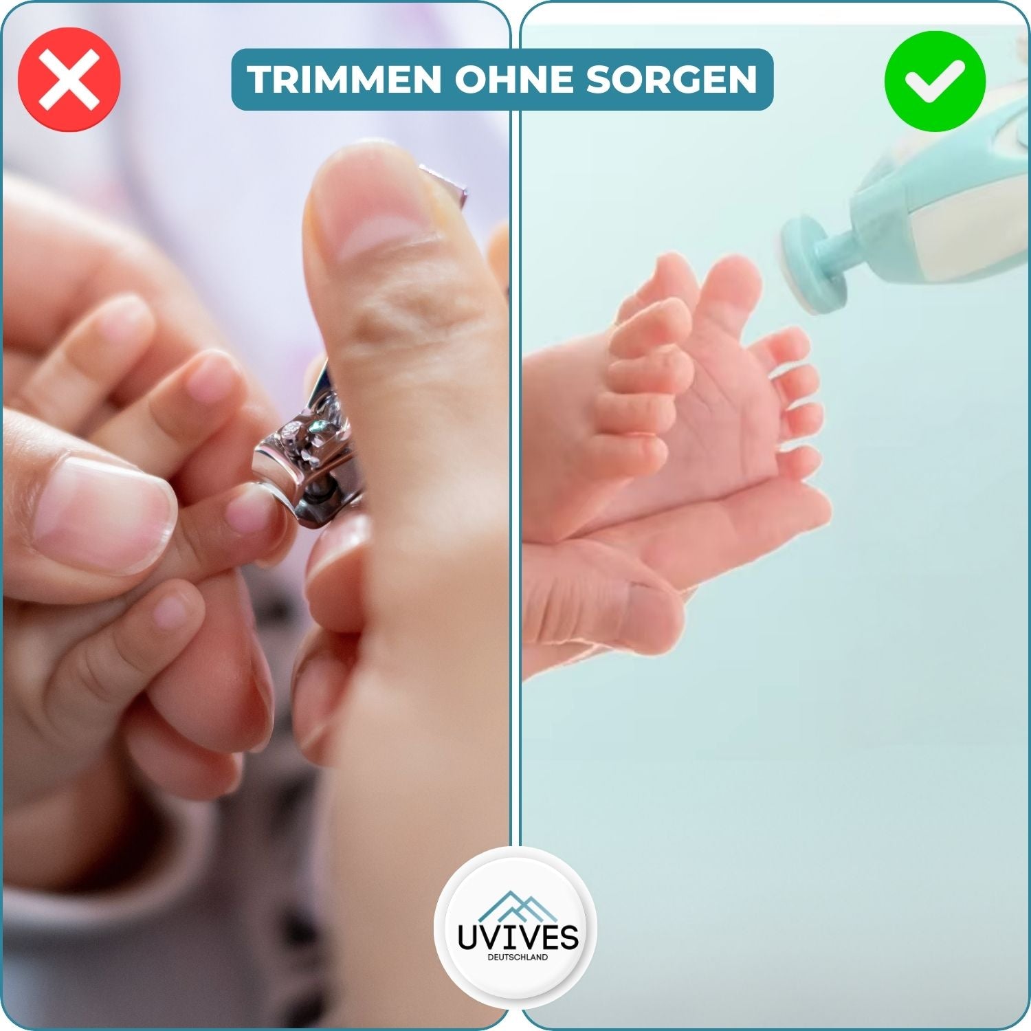 BabyTrim™ - Protects delicate fingers