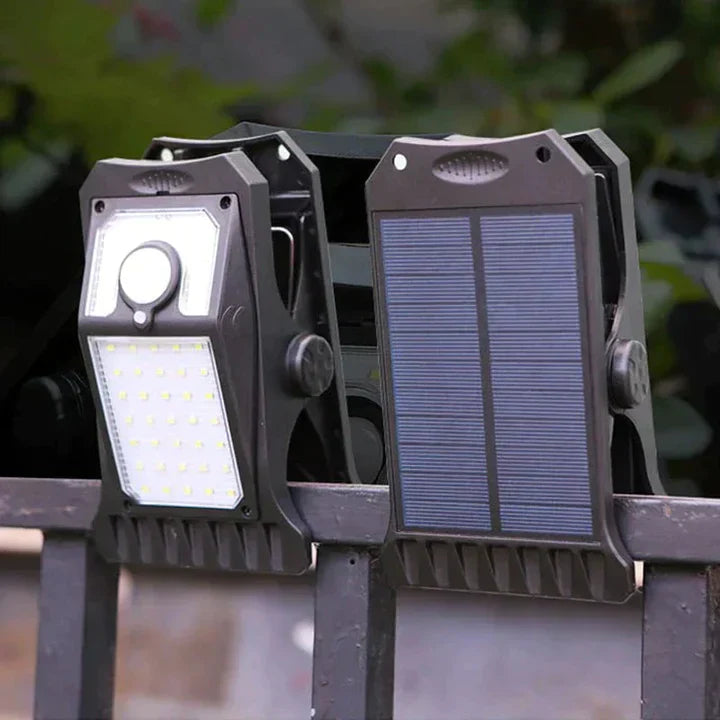 50% OFF | SolarCling - Solar-powered clamp lighting