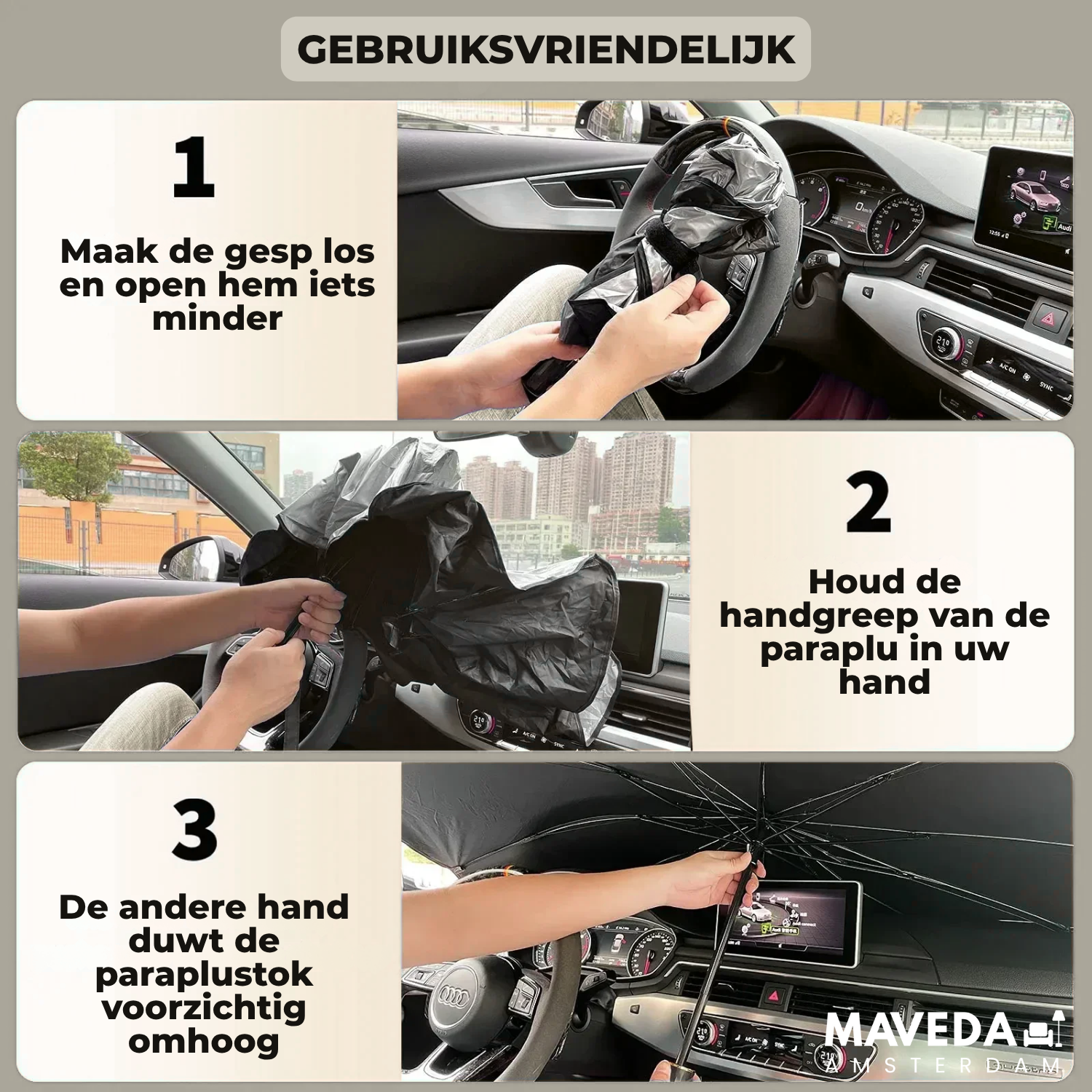 SunGuard - Protects your car from heat and UV rays!