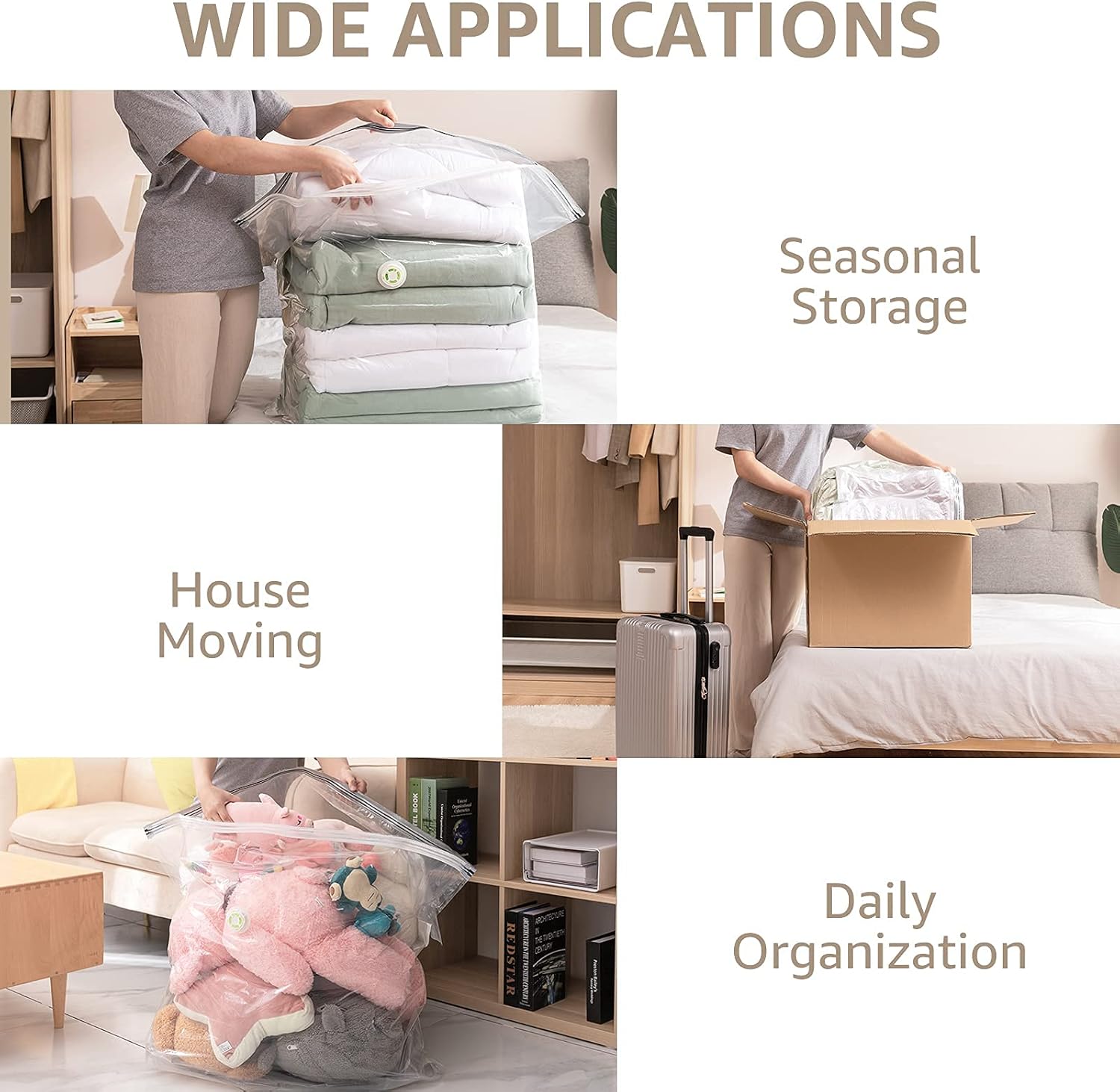 2+1 FREE | FlatPack - Store big, pack small