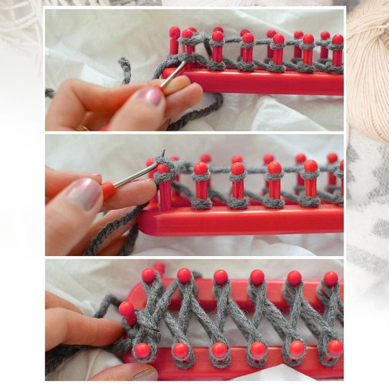 50% OFF | KnitMaster™ - Knitting Loom Set [Last Day Sale] 