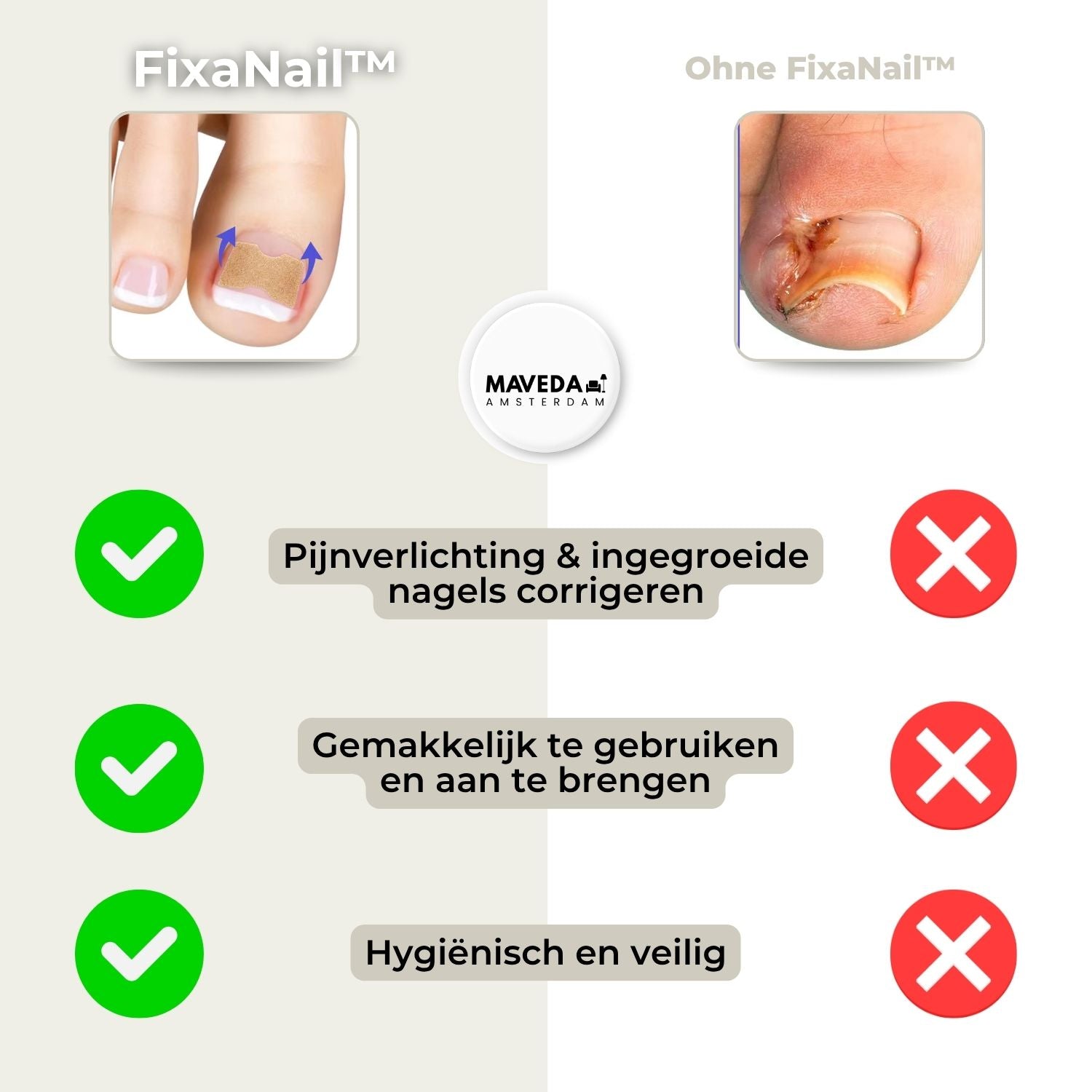 10+10 FREE | FixaNail™ - Instant nail repair