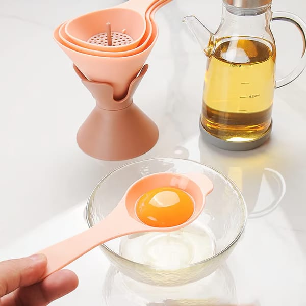 UniFunnel - 6-in-1 Multifunctional Funnel Set