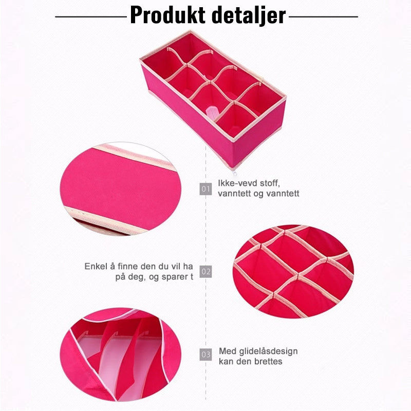 2+2 FREE | FoldiTidy - Foldable underwear storage system for the wardrobe