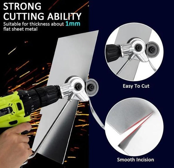 Buy 1+1 FREE | CutterPlate - Electric Drill Shears [Last Day Sale]