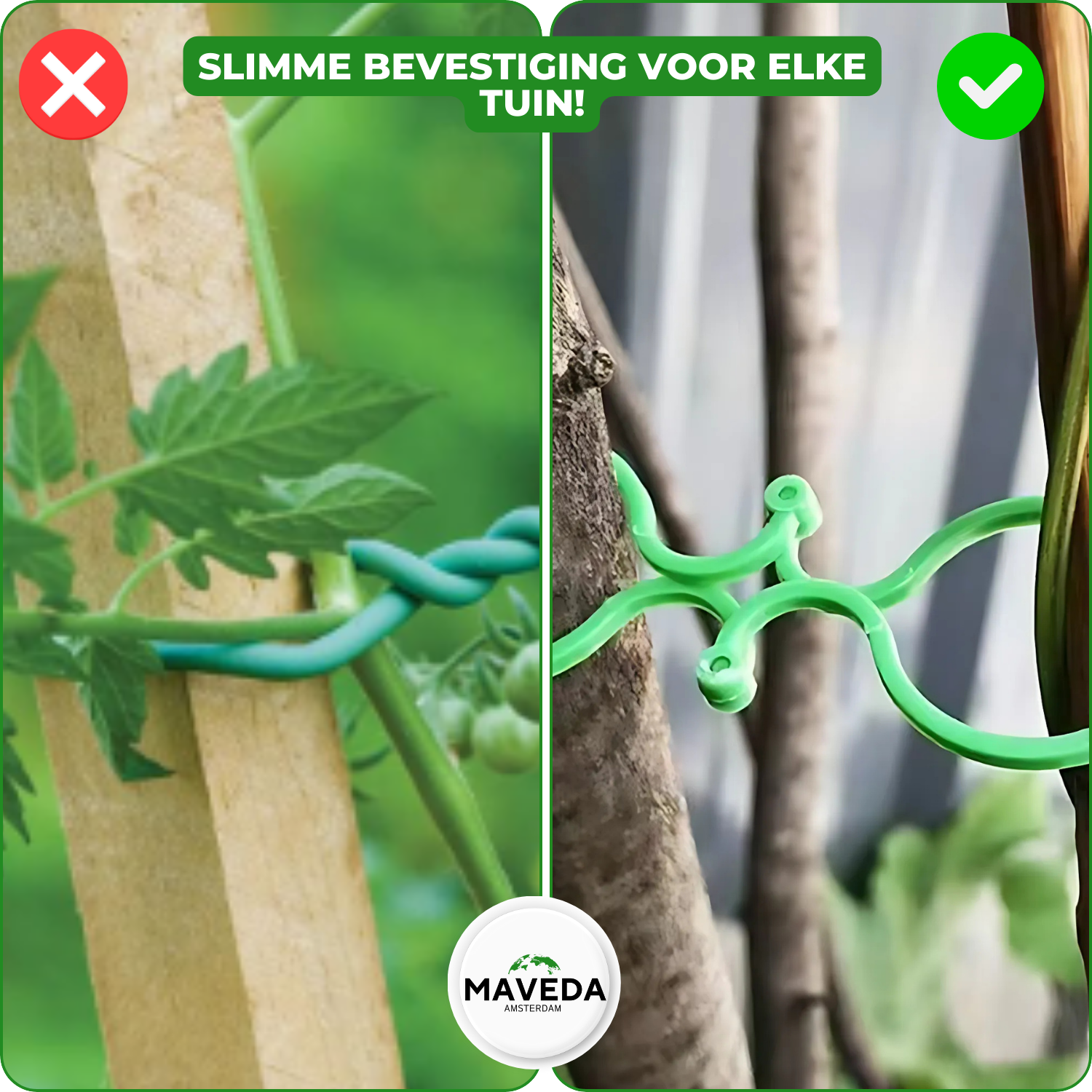 25+25 FREE | VineClamp™ - Plant Branch Holder
