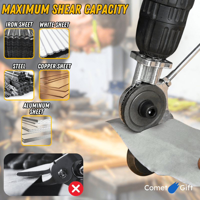 DrillBlade - Metal Cutting Adapter for Drill Machine [Last Day Sale] 