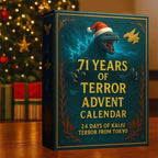 Verzamelbare hangers in een feestelijke adventskalender voor kerst
