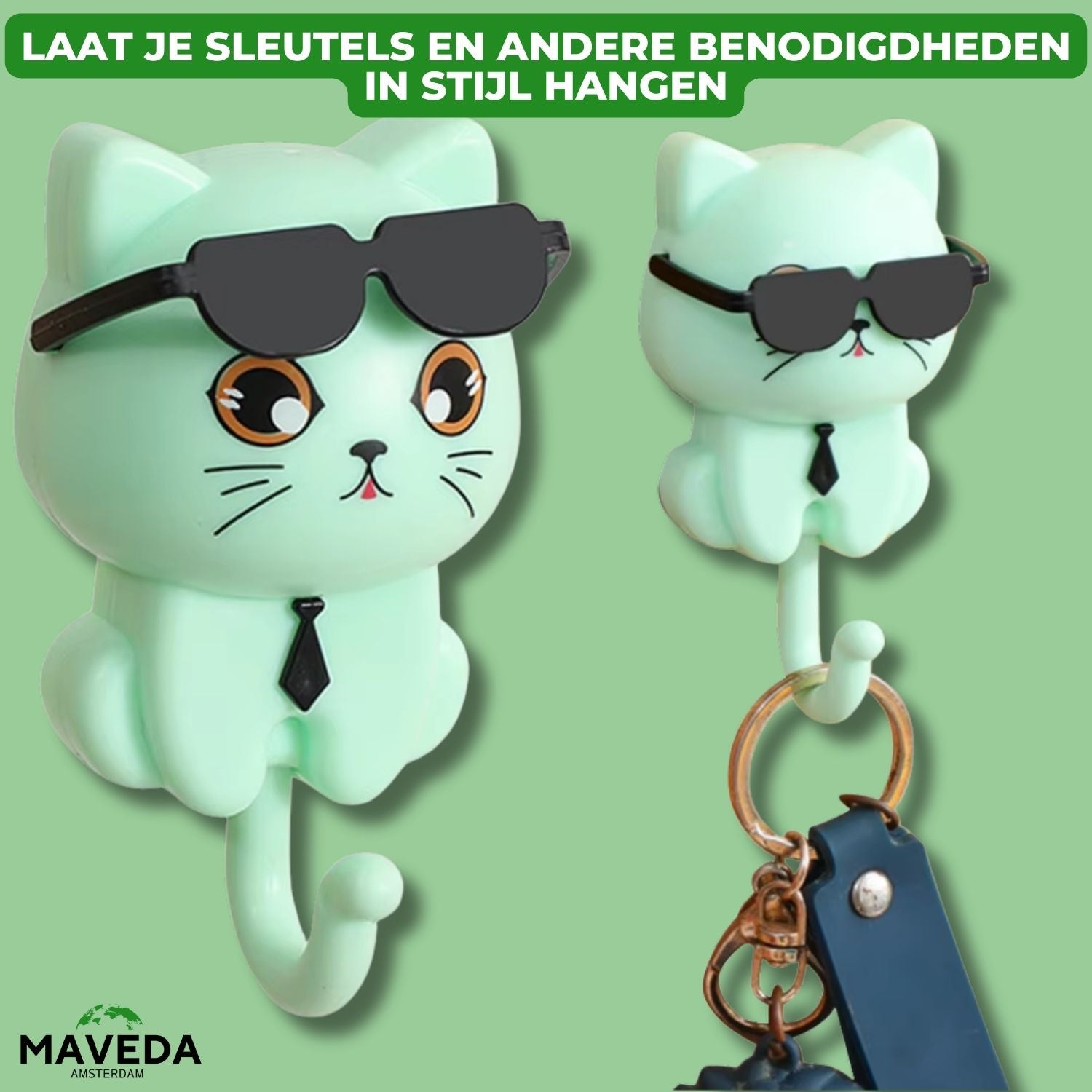 1+1 FREE | CatCatch™ - Cat keychain