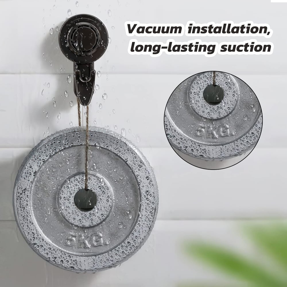 2+2 FREE | SuctionTwist - Clean up without drilling, hold without effort