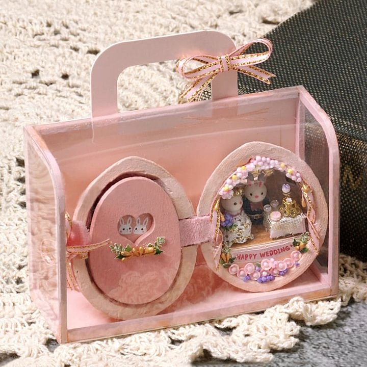 50% OFF | BirchBloom - Handmade Walnut Shell Dollhouse [Last Day Sale]