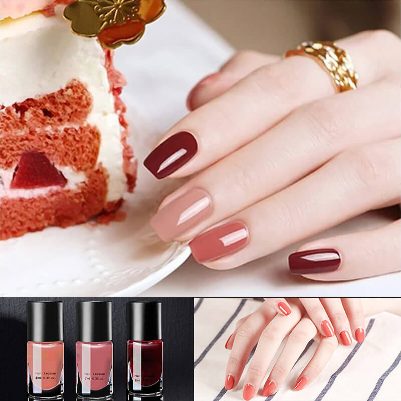 Salon-Perfect Glossy Nails Set voor Snelle Manicures
