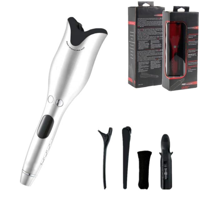 GlamCurl™ Keramische Automatisch Draaiende U-Vormige Krultang