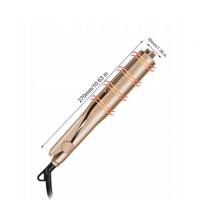 WaveLuxe Pro - One device. Smooth. Curly. Perfectly styled.