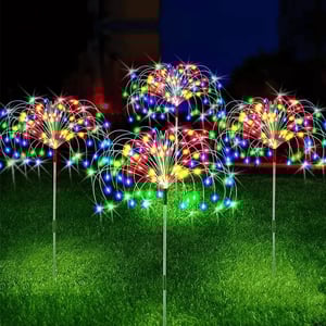 GlowBurst - solar-powered fireworks for your garden - completely without electricity
