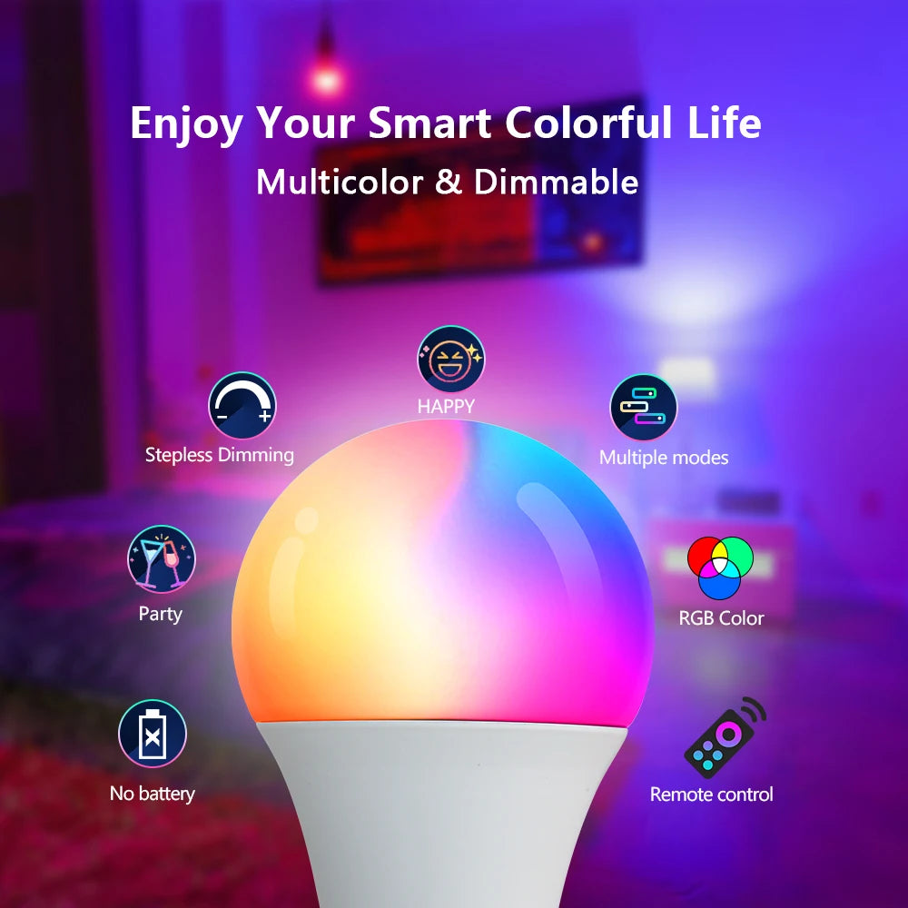 Slimme afstandsbediening RGB LED sfeerlampje