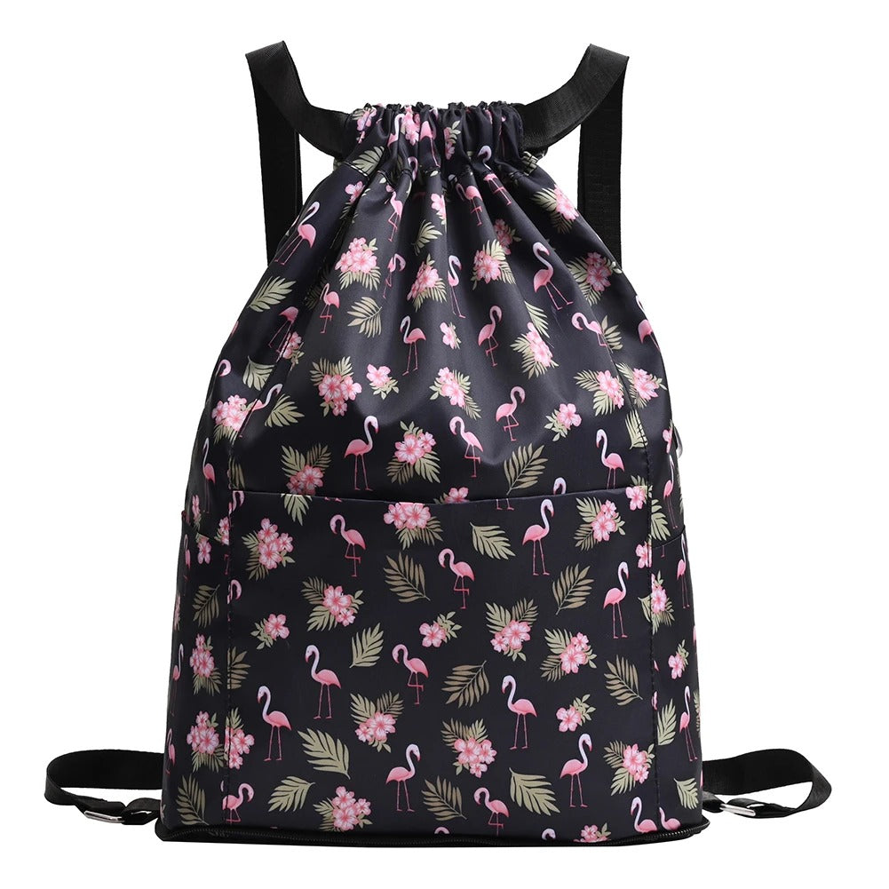 PackLite - Foldable travel backpack with wet/dry separation