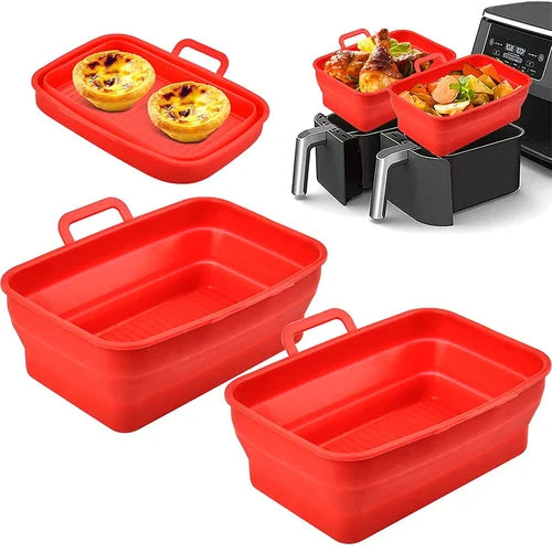 FryTray - Foldable silicone baking tray for the hot air fryer