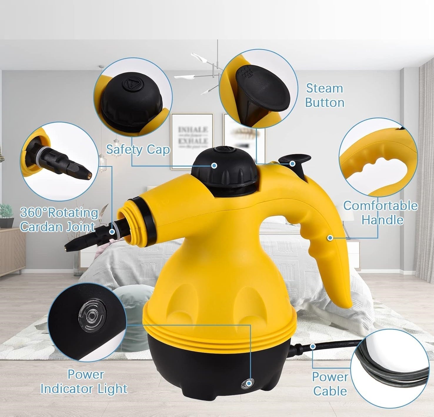 50% OFF | Steam Cleaner - Handheld Steam Cleaner [Last Day Sale]