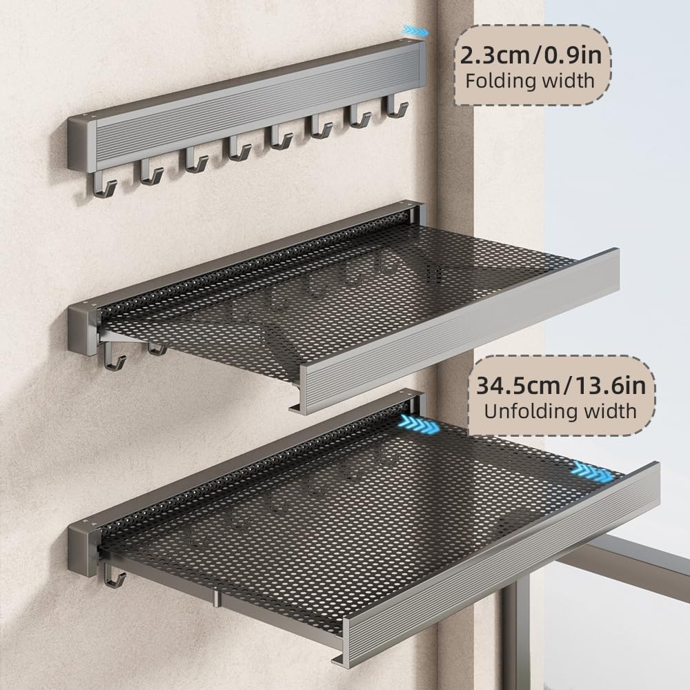 FoldAir - More space through foldable drying