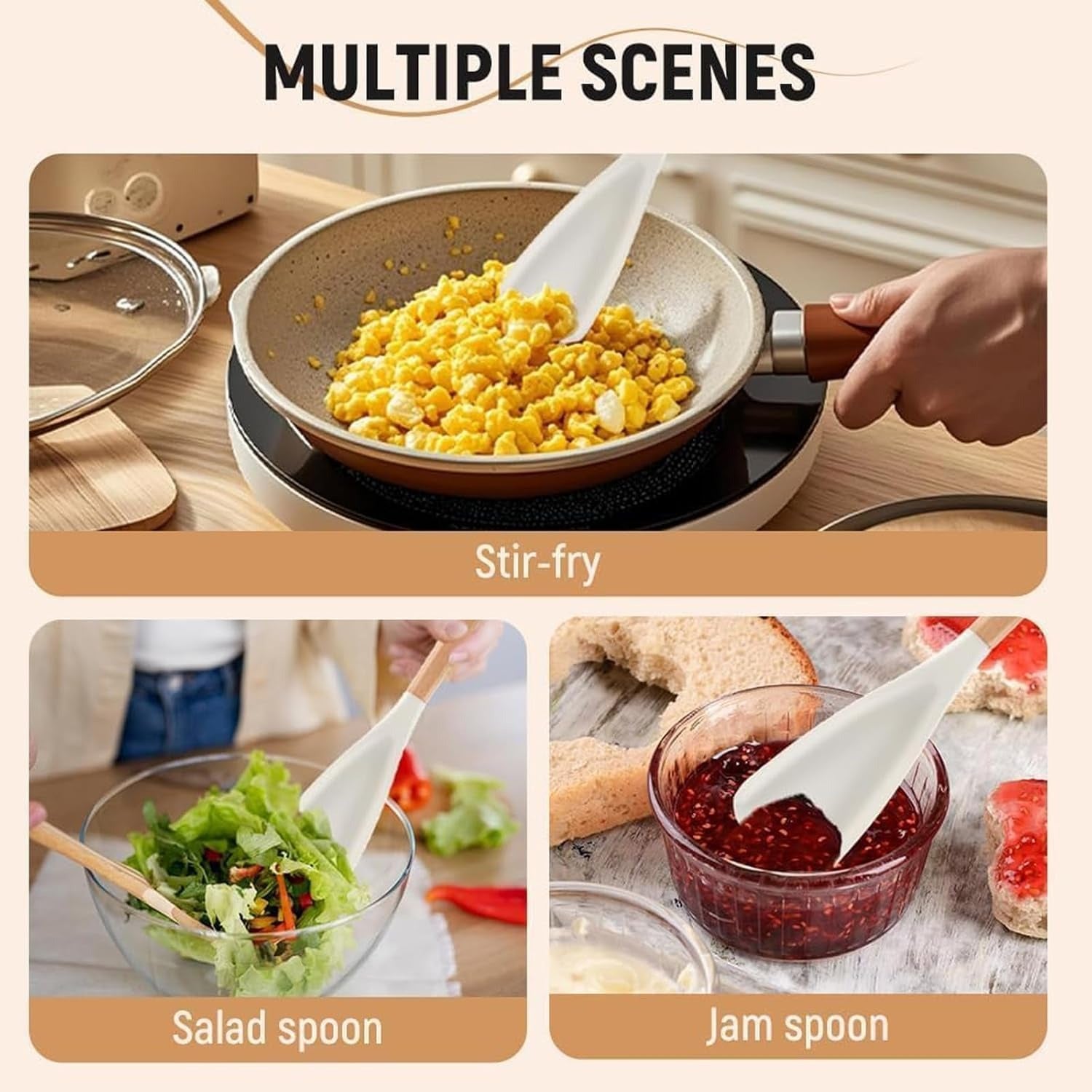 1+1 FREE | CookEase Duo - One spoon that does it all