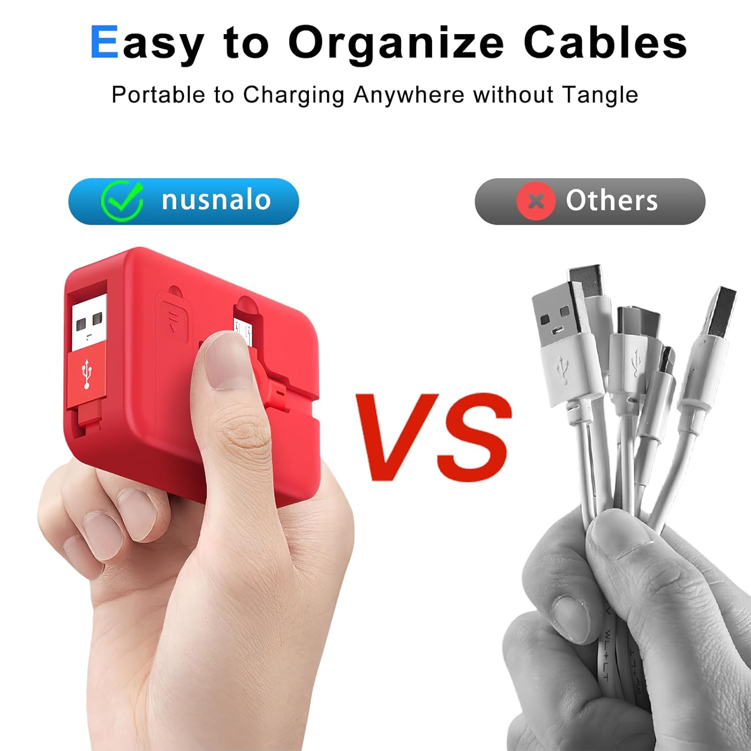 CablePro - 3-in-1 retractable charging cable