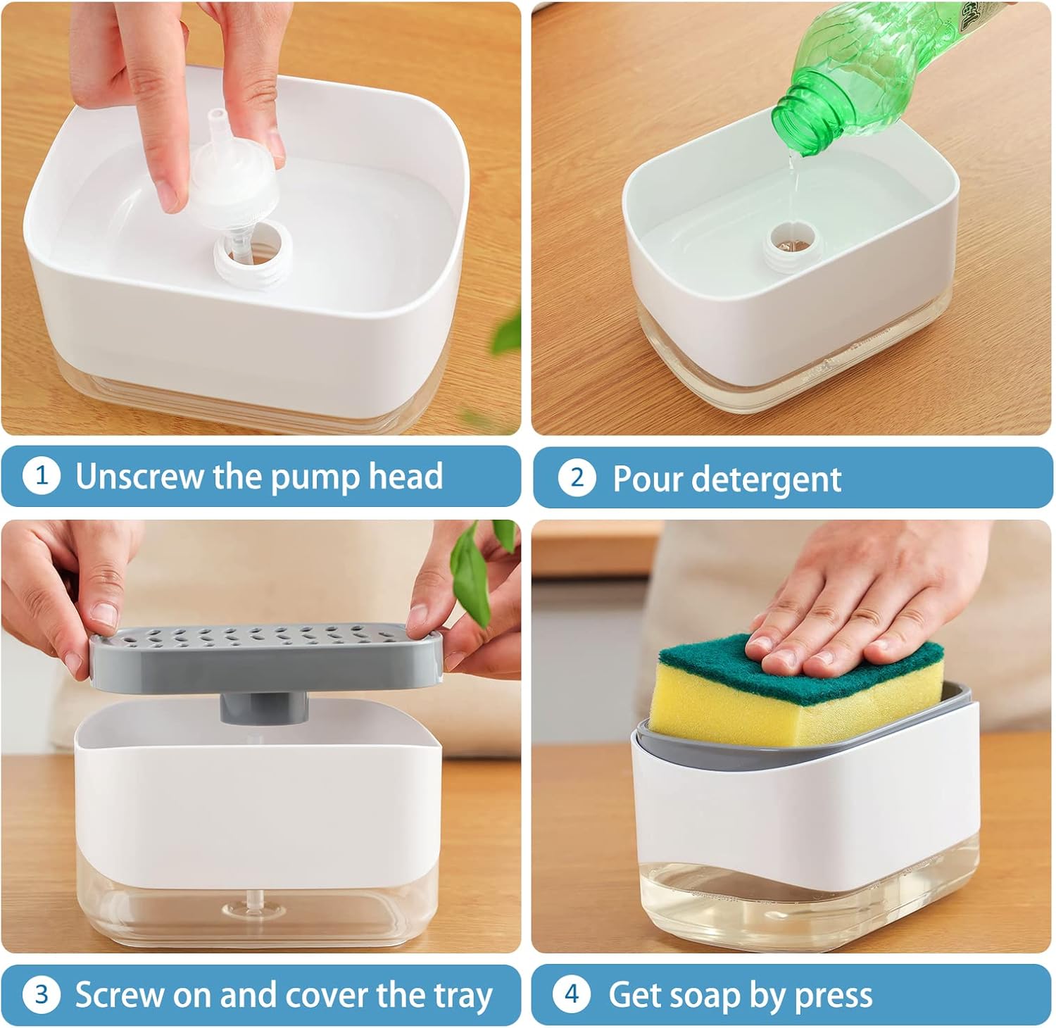 SoapEase – Dishwashing liquid at the touch of a button, super fast and clean