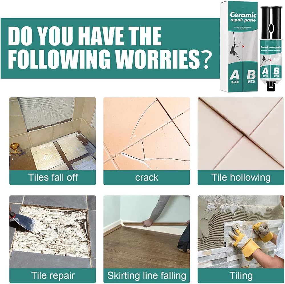 TileRenew - Repair damaged tiles yourself like a pro!