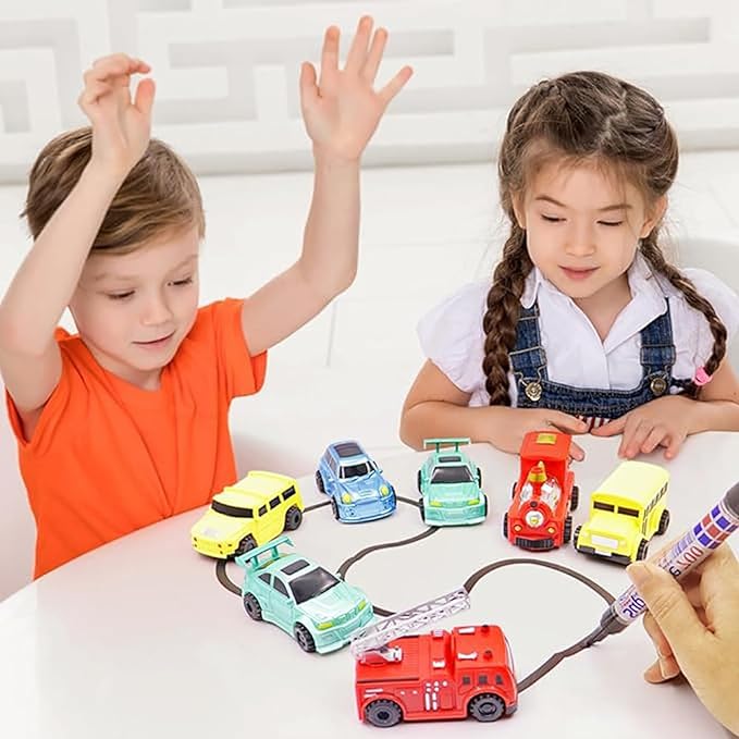 TraceRide™ - Traceable Toy Car, Inductive Magic Pen [Last Day Sale]