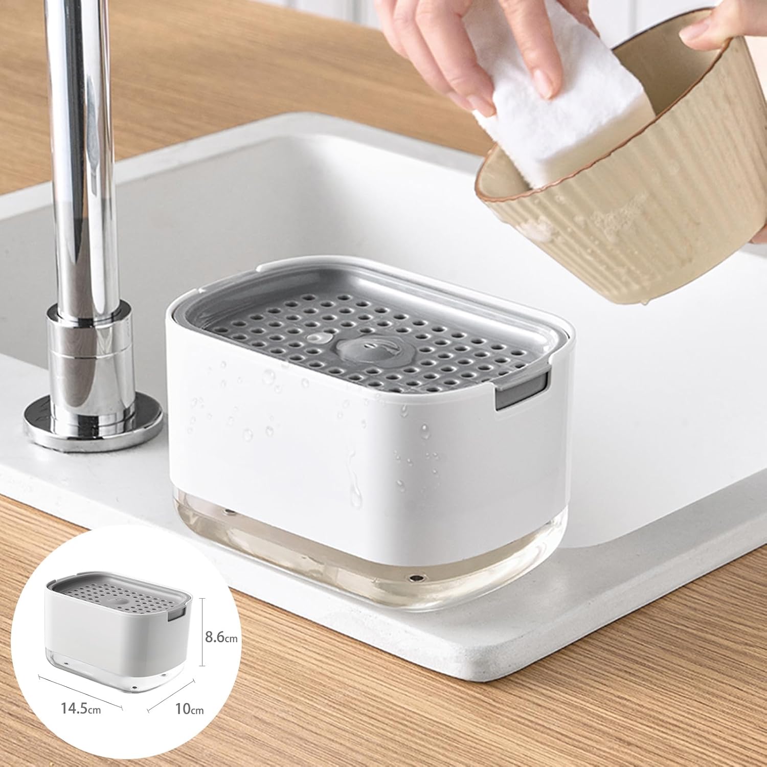 SoapEase – Dishwashing liquid at the touch of a button, super fast and clean