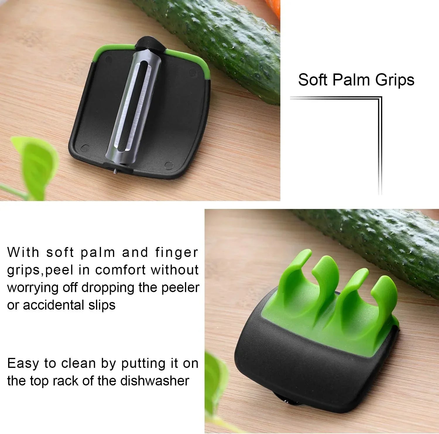 2+2 FREE | PeelRing - Finger-fast vegetable peeler set