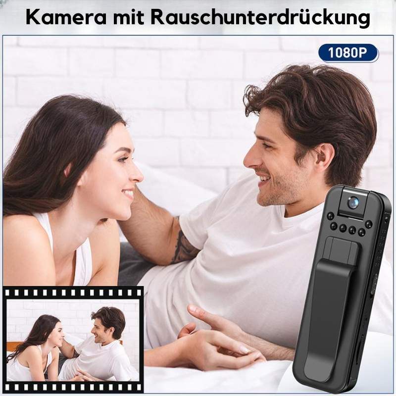 Compacte 1080p Mini Camera voor Duidelijke Reismomenten en Dagelijks Gebruik