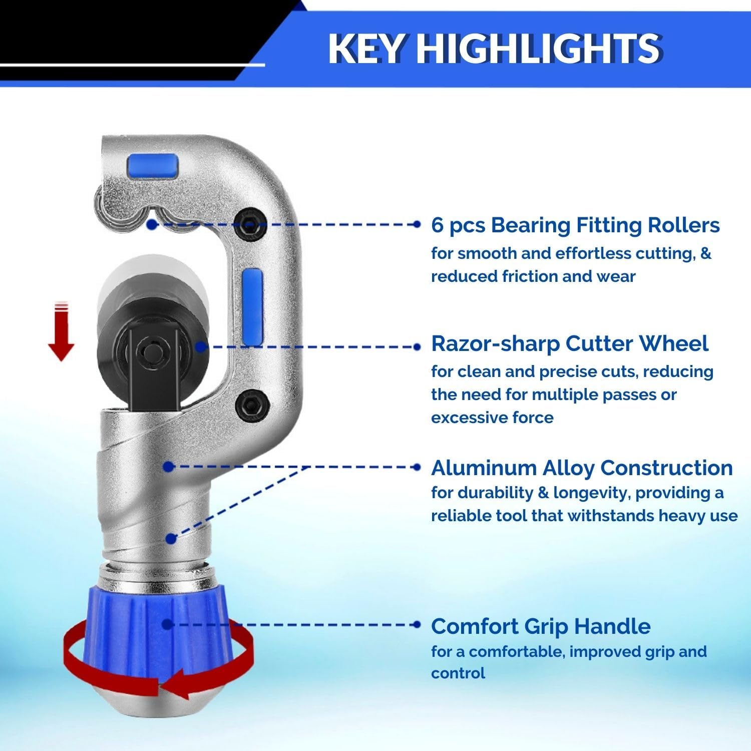 TubeBlade - Metal tube cutter