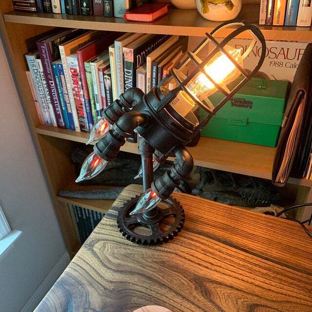 RocketLamp™ - steam punk rocket lamp