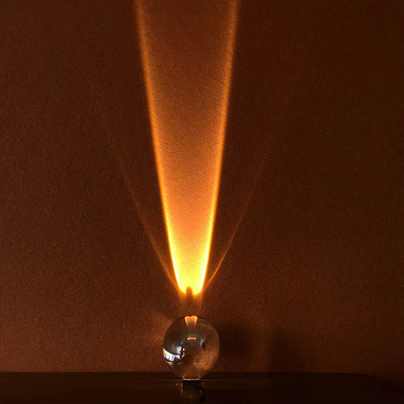 Kristallen edelsteen nachtlamp voor gezellige sfeerverlichting in de slaapkamer