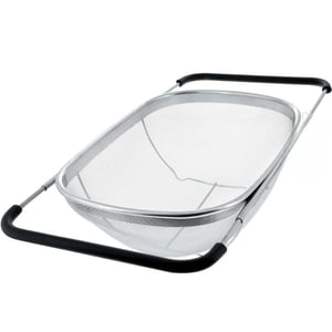 StrainFlow - rinsing without dripping and spilling