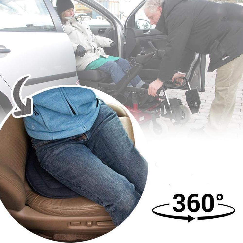 Ergonomisch 360° Draaibaar Zitkussen voor Auto, Kantoor en Thuis Comfort