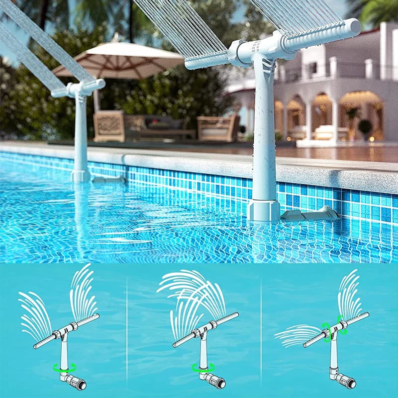 SunSpray - The luminous water arch for your summer dream