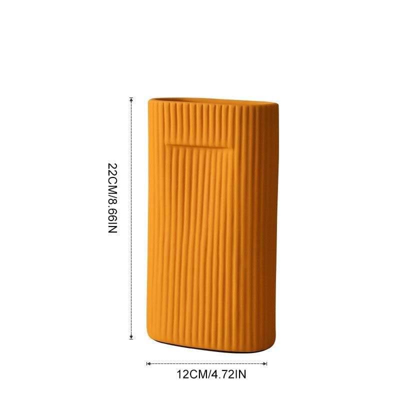 Moderne keramische vaasset voor woondecoratie