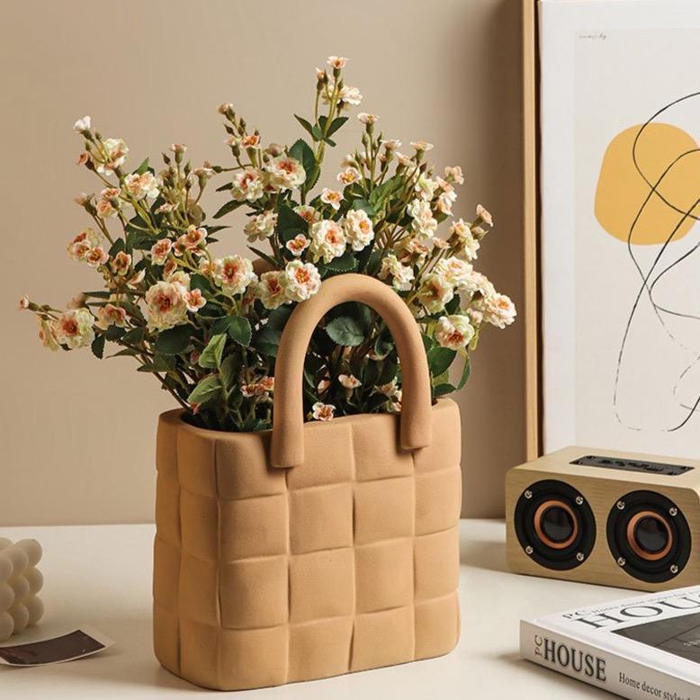 Elegante keramische Cecile vaas voor modern interieur