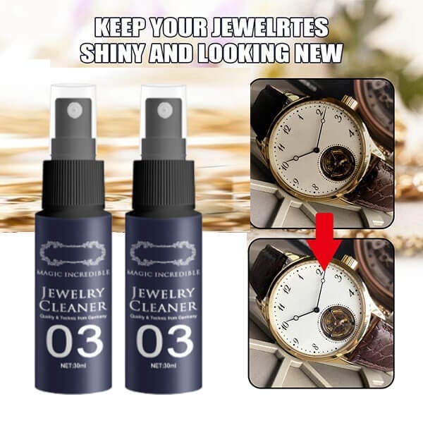 Sieradenreinigingsspray voor stralende glans en gemakkelijke verzorging