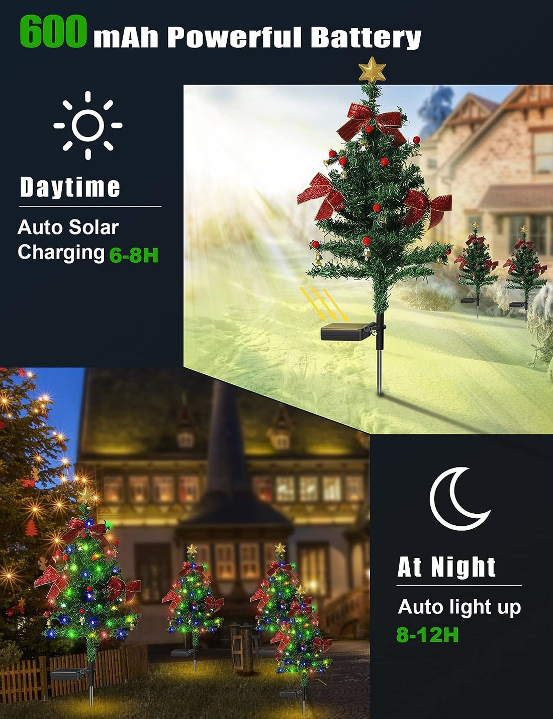 Buy one and get one free | SunLitTree™ - Solar Christmas Tree Lights [Last Day Sale]