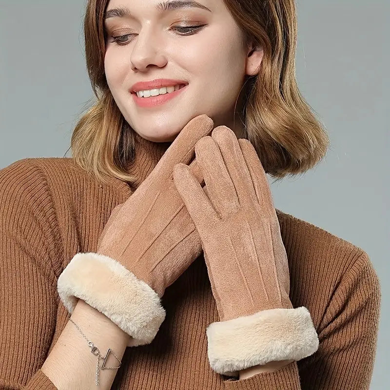 PlushPalm - Velvet Gloves with Thickening [Last Day Sale]