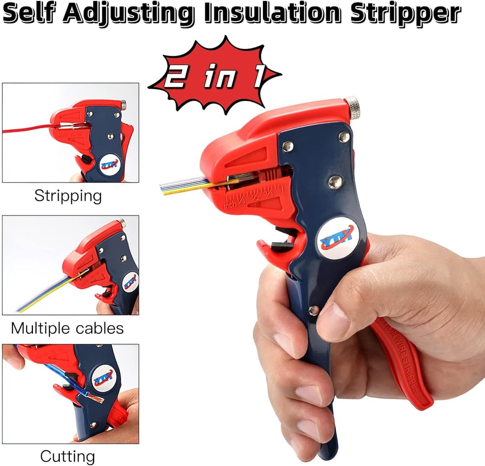 WireCut Flex - cutting and stripping in one handle