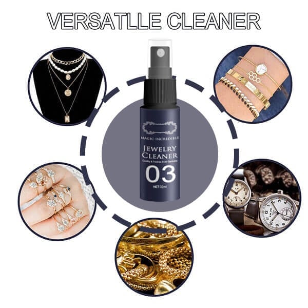 Sieradenreinigingsspray voor stralende glans en gemakkelijke verzorging