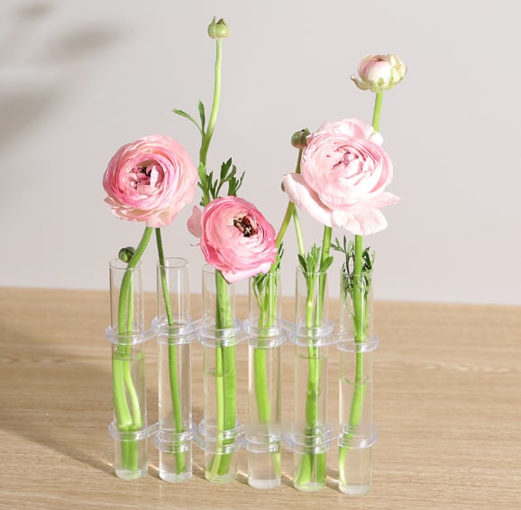 Elegante Scharnierende Keramische Bloemenvaas voor Interieurdecoratie