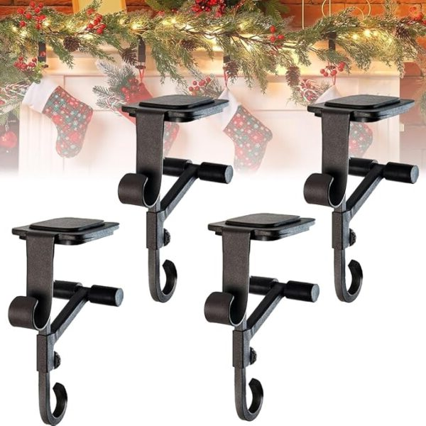 Stevige 2-in-1 slinger- en kerstsokhangers voor feestdecoratie