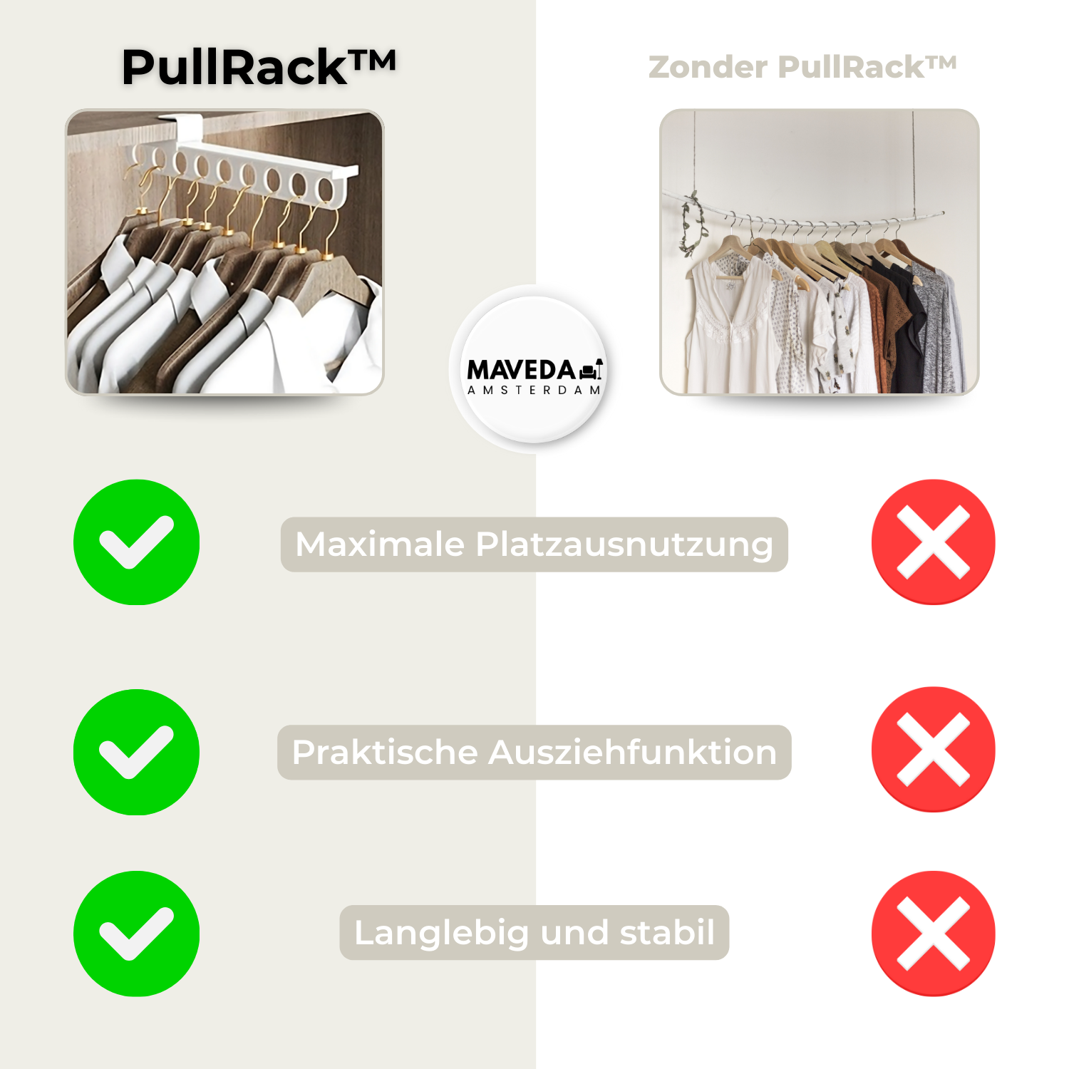 PullRack™ - Pull-out wardrobe